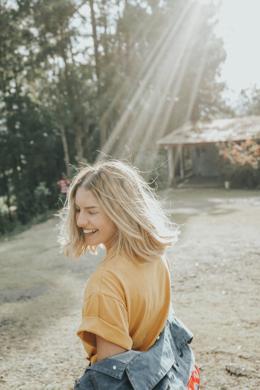 Fashion photography in natural light